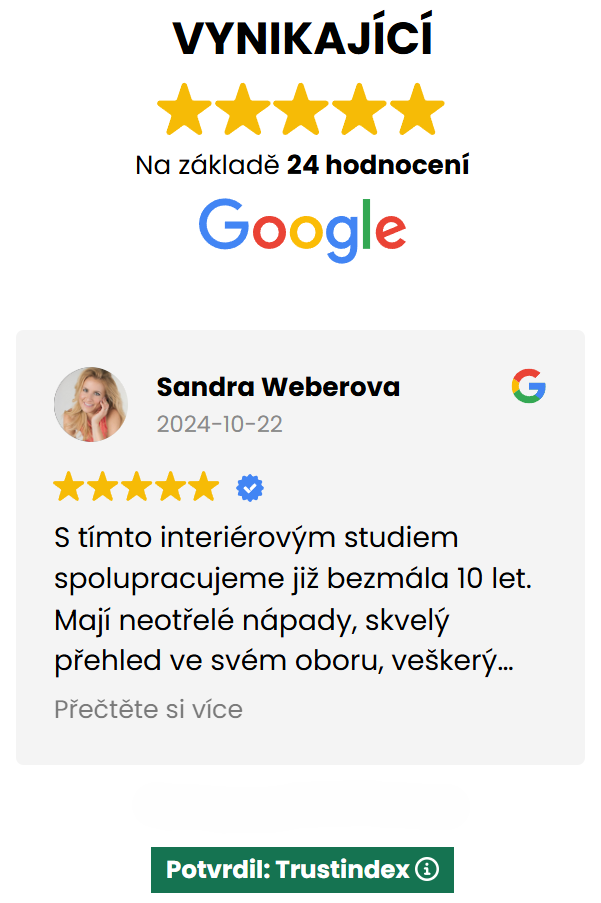 Reference z Google firemního profilu